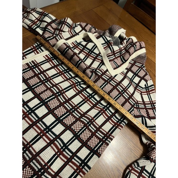 Moon Collection Anthropologie Aztec Western Knit Cardigan Sweater Tribal Boho M - Picture 7 of 9